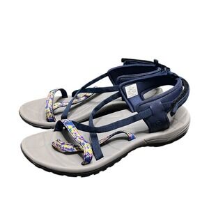 Northside Womens Covina Sport Open Toe Strap Sandal Size 9 Navy Blue NEW